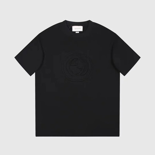 G's Chest logo embossed T-shirt