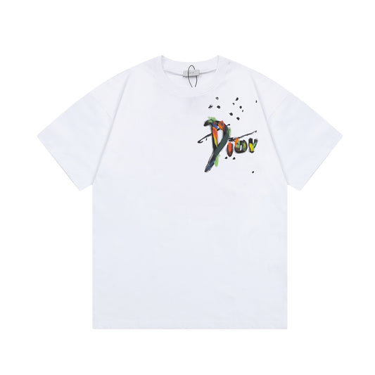 G‘s Inkjet color letter logo T-shirt’