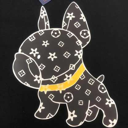 L's Dog Print T Shirt