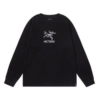 Bird letter logo printed sweatshirt