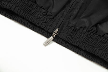 B's Synchro nylon fiber high-neck jacket