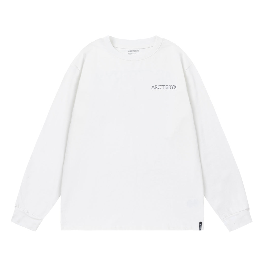 Letter logo front and rear printed 300g sweatshirt