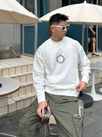 B's "Little Sun" logo embroidered sweatshirt