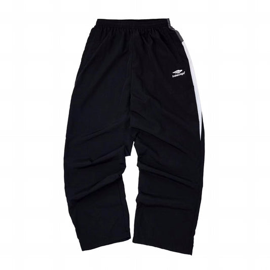 B's Nylon feature breathable fabric Latitude and longitude three-line blended pants