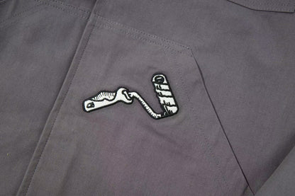 L's Spring and Autumn new tool pattern industrial wind jacket