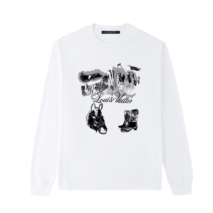 L's Art hand-painted graphic sweatshirt