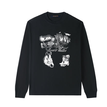 L's Art hand-painted graphic sweatshirt