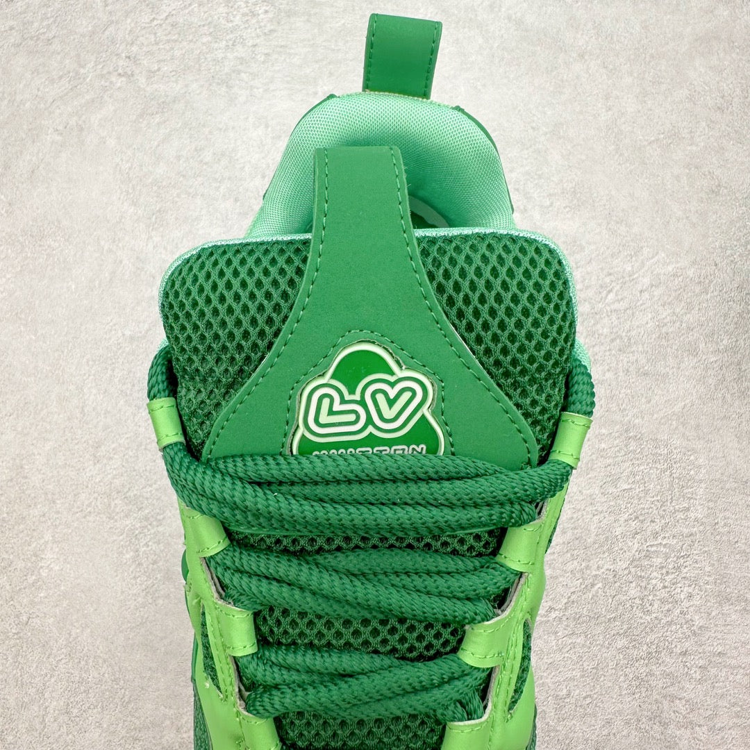 L's Green Breathable Sneakers