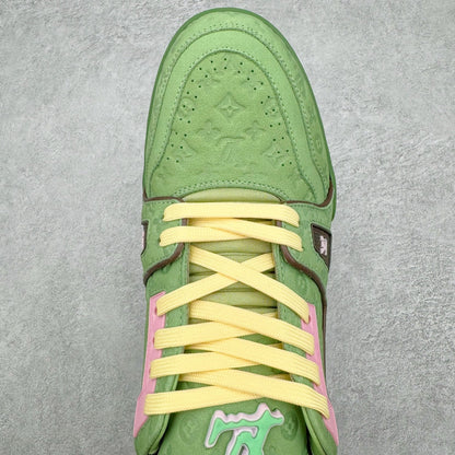 L's All Green Figure Sneakers