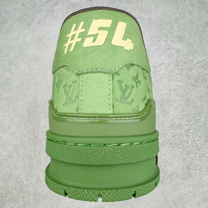 L's All Green Figure Sneakers