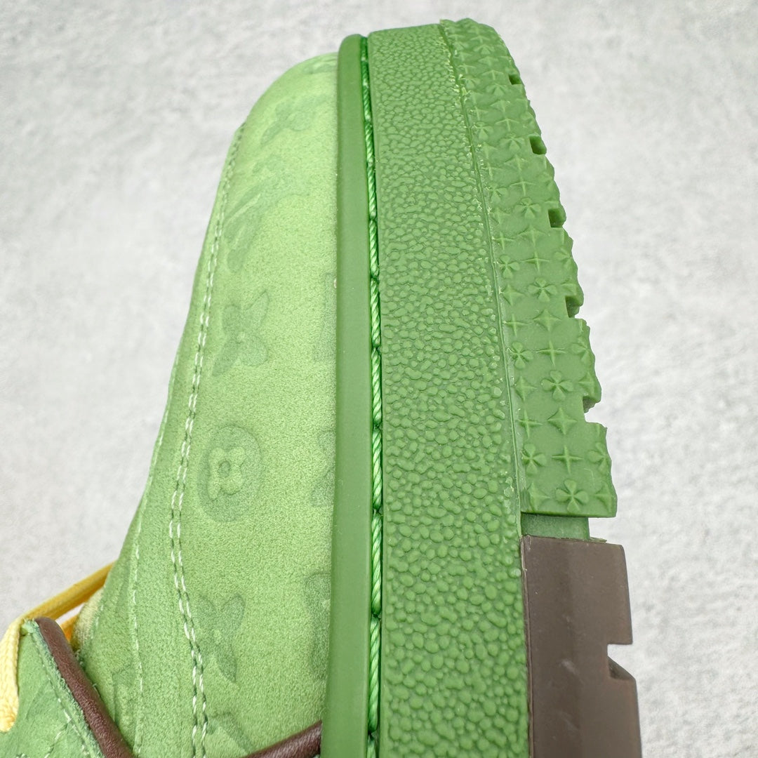 L's All Green Figure Sneakers